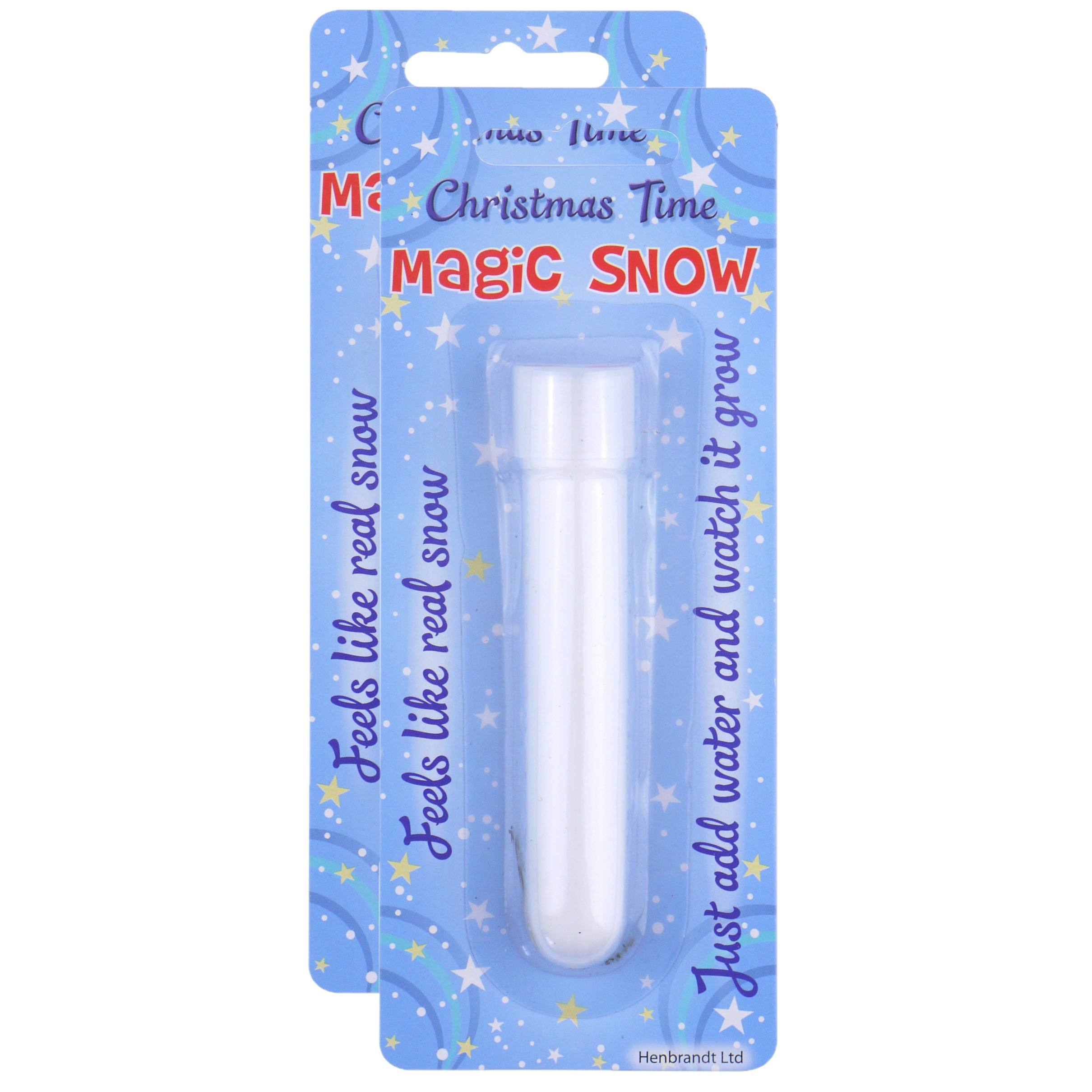 Magisch sneeuw - 24 gram voor 2 liter sneeuw - zelf sneeuw maken -