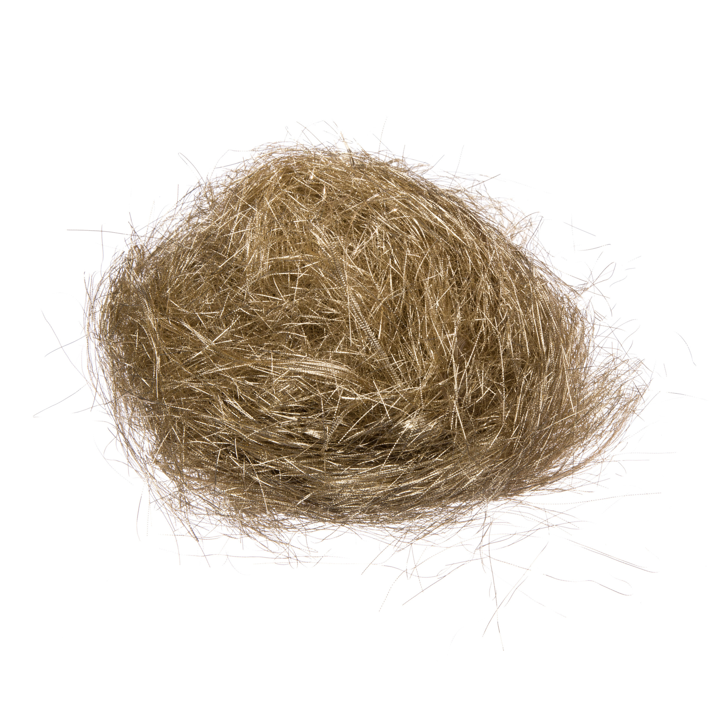 Engelenhaar - goud - 50 gram - synthetisch - kerstboom versiering lamettahaar -