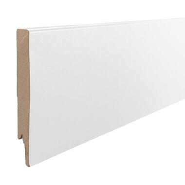 MDF plint - wit - 240x1,4x12 cm - Leen Bakker