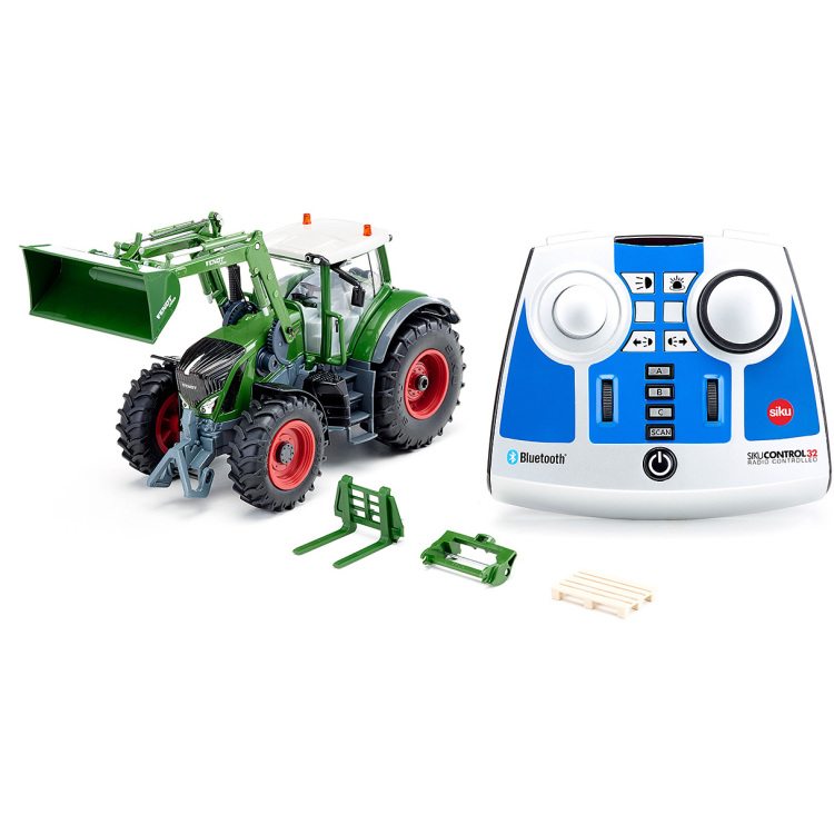 SIKU Control32 - Fendt 933 Vario met frontlader Bluetooth module rc 6796