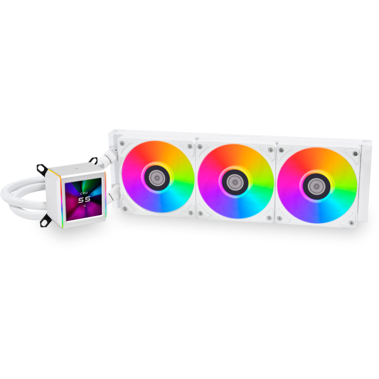 Lian Li Galahad II-LCD 360 waterkoeling 4-pins PWM fan-connector