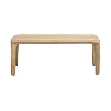 Salontafel Bansi - mangohout - 50x100x38 cm - Leen Bakker