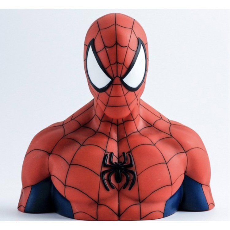 Diverse Marvel: Spider-Man Deluxe Bust Coin Bank spaarpot
