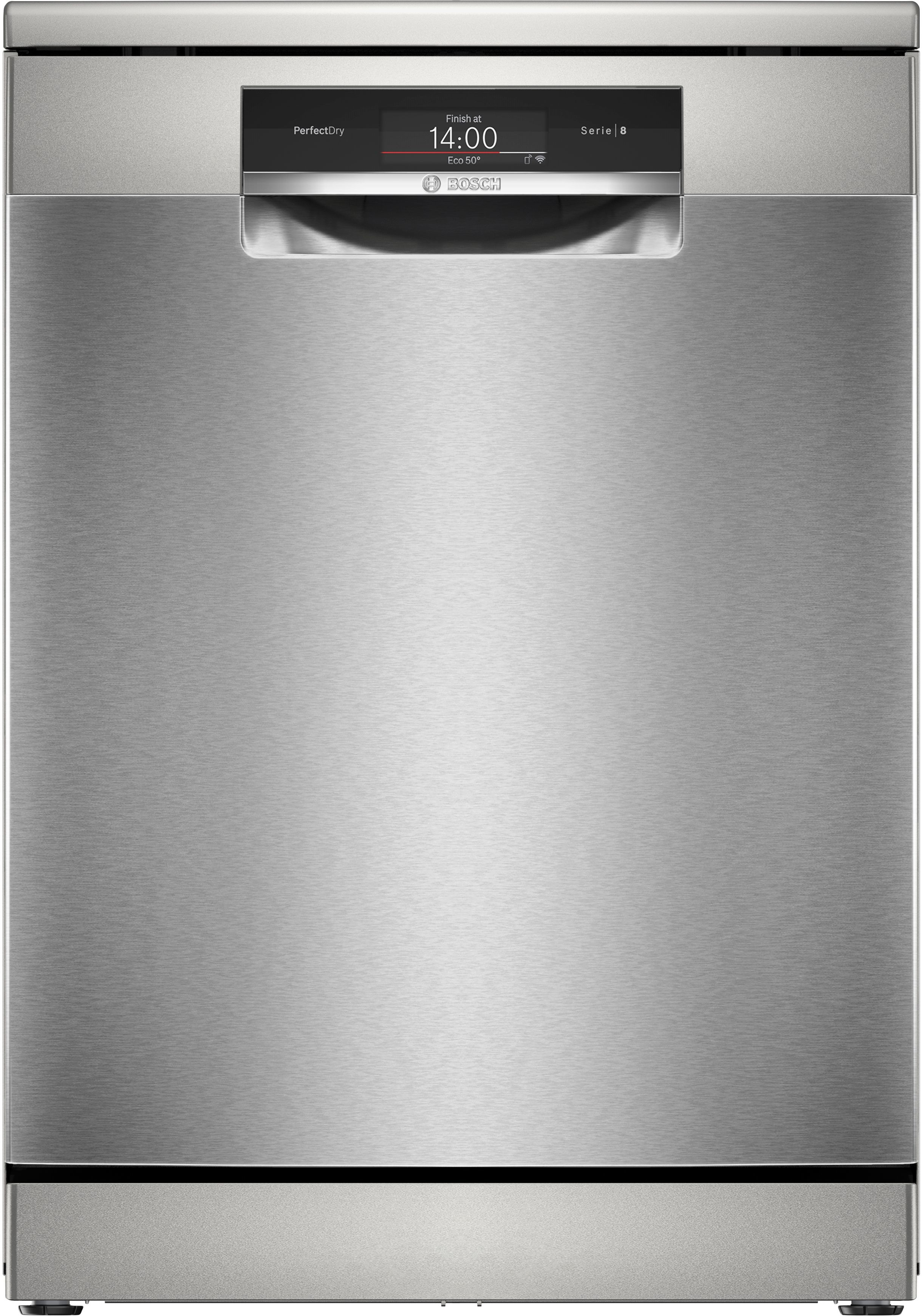 Bosch SMS8TCI01E Vrijstaande vaatwasser Grijs