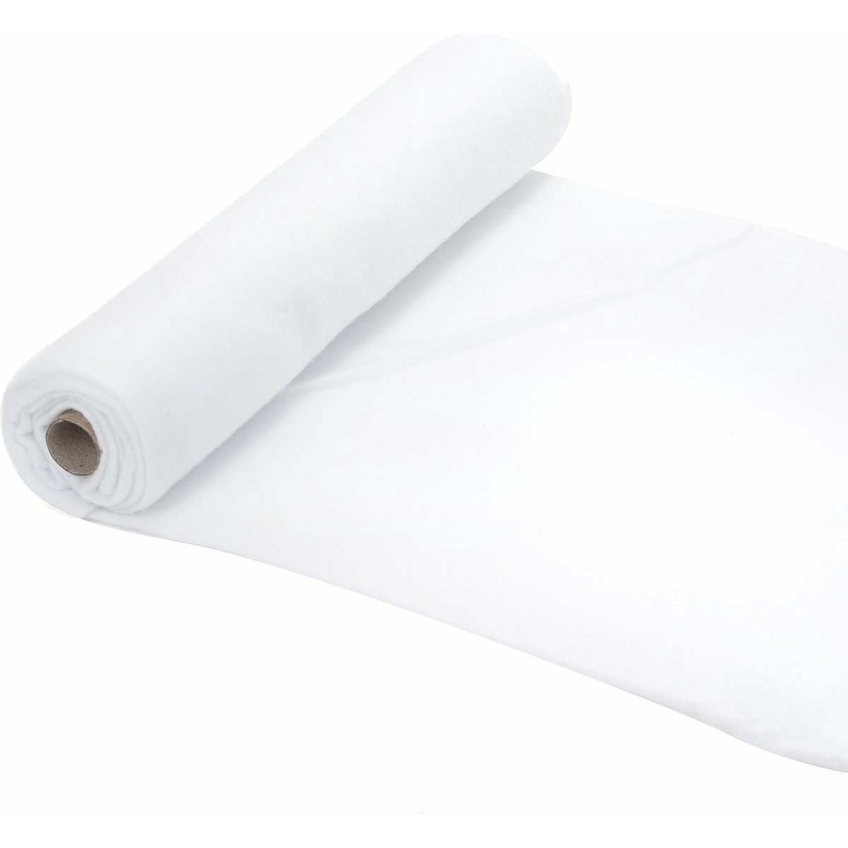 Sneeuwdeken - wit - 90 x 180 cm - op rol - sneeuwtapijt - polyester -