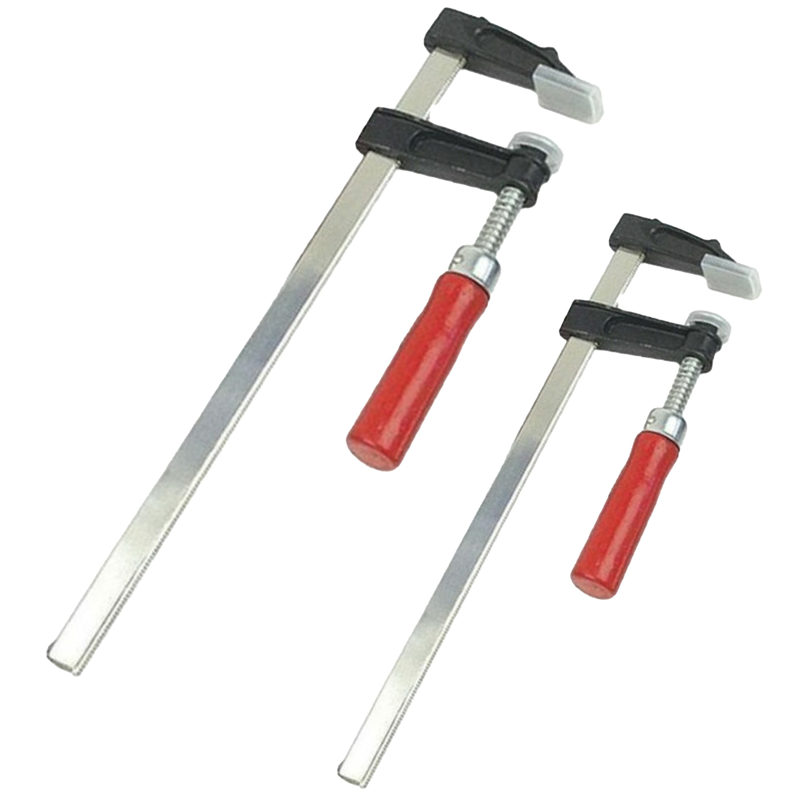Snelspan lijmklemmen set - 4x - verzinkt staal - bereik 150 en 250 mm - lijmtang -