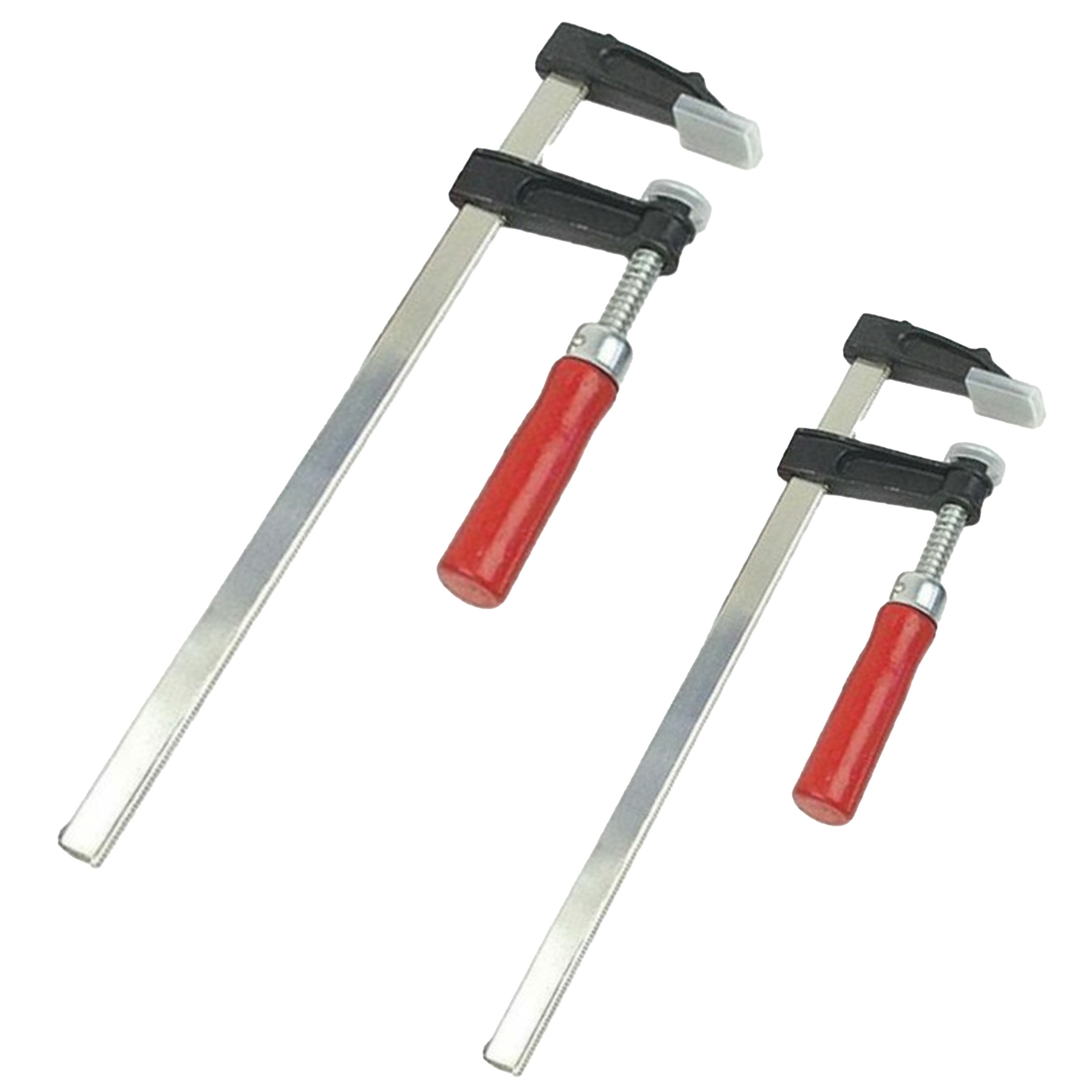 Snelspan lijmklemmen set - 4x - verzinkt staal - bereik 150 en 300 mm - lijmtang -