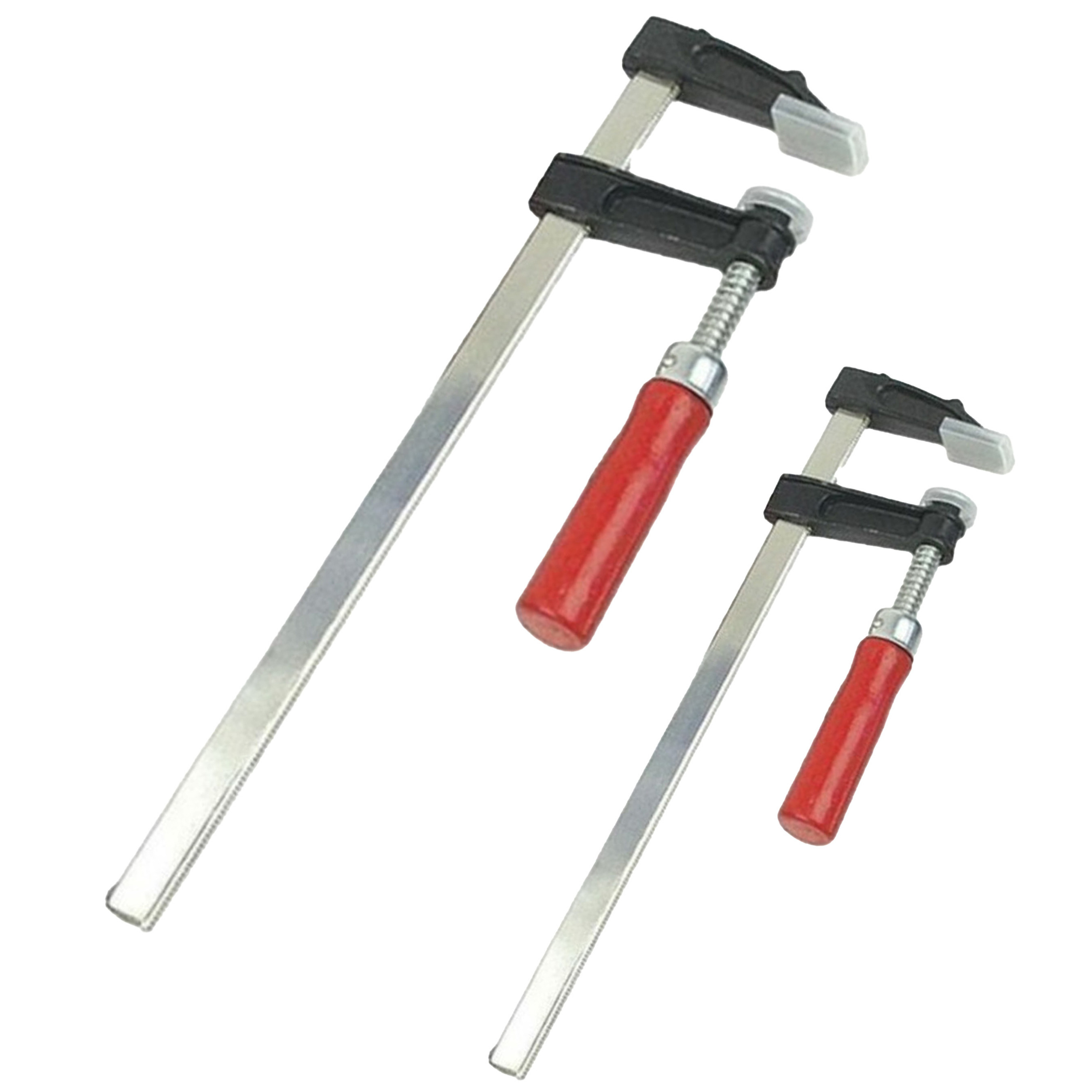 Snelspan lijmklemmen set - 4x - verzinkt staal - bereik 200 en 250 mm - lijmtang -