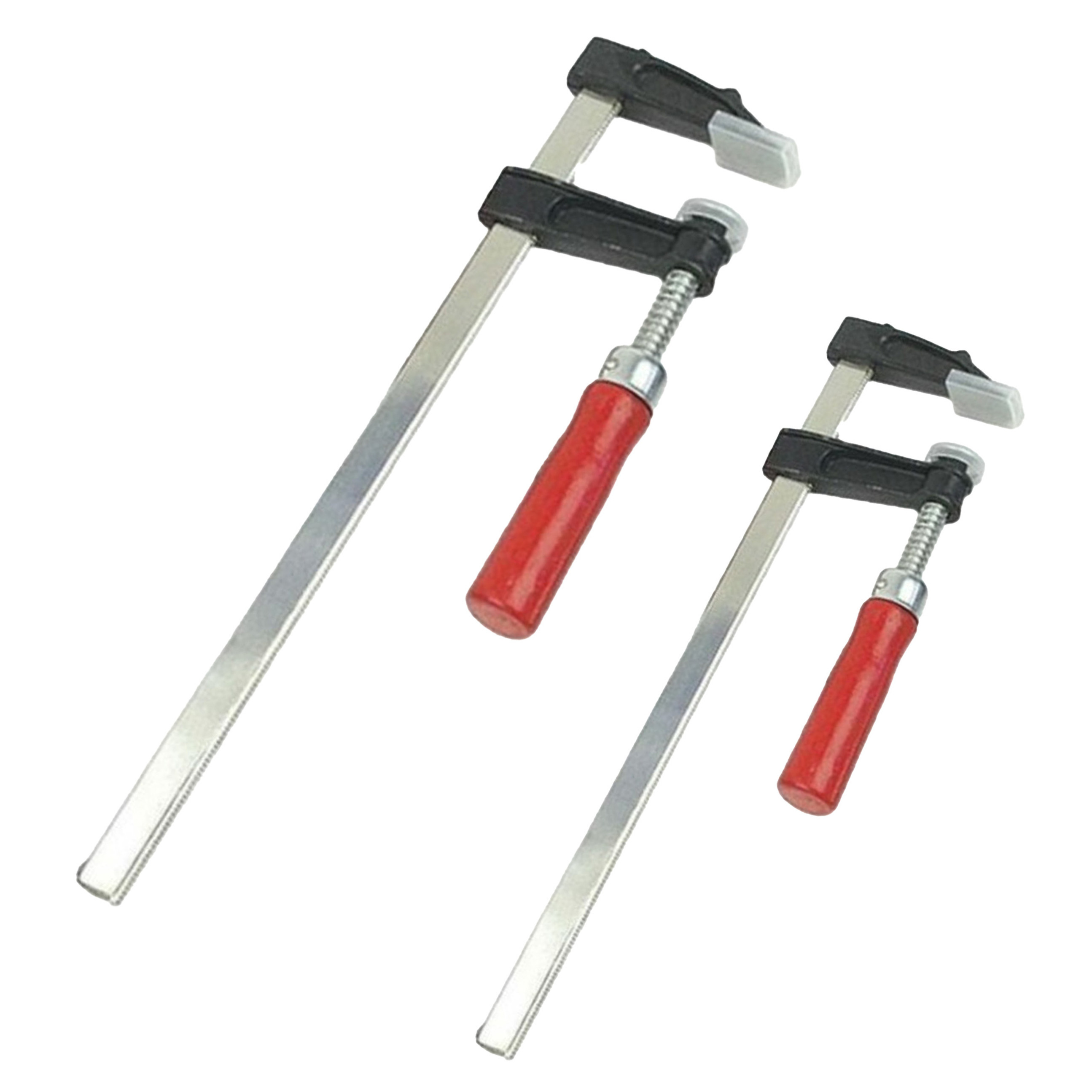 Snelspan lijmklemmen set - 4x - verzinkt staal - bereik 200 en 300 mm - lijmtang -