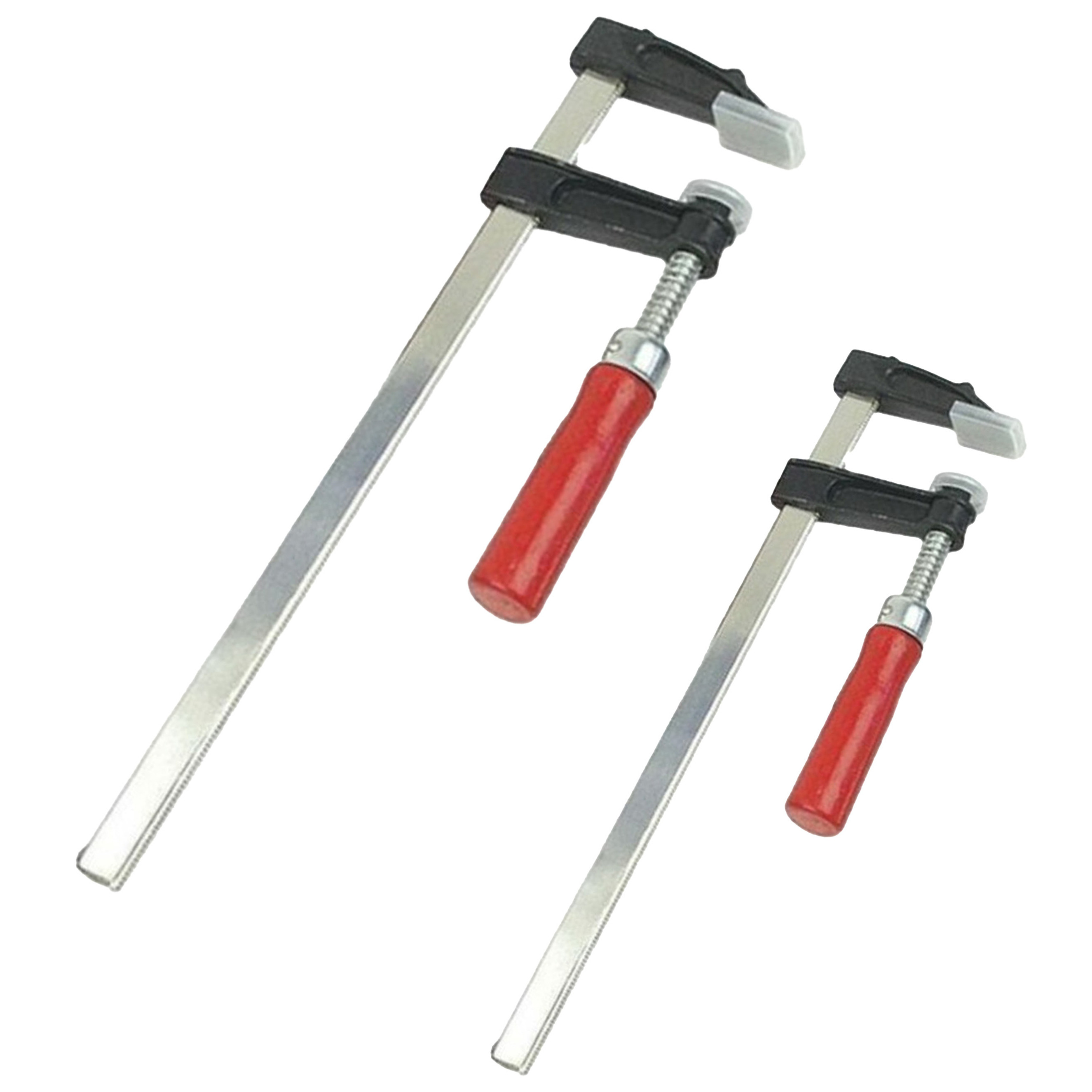 Snelspan lijmklemmen set - 2x - verzinkt staal - bereik 150 en 250 mm - lijmtang -