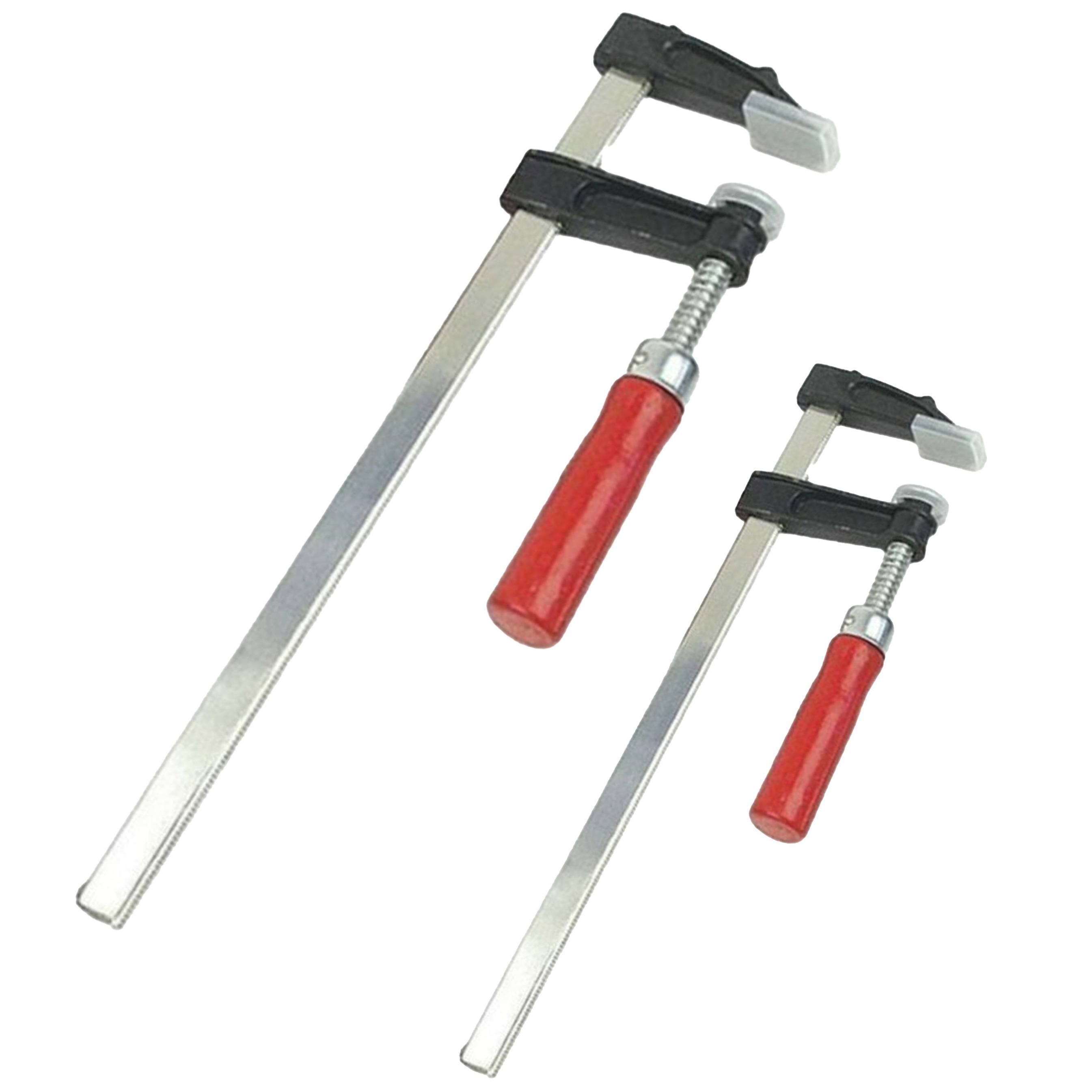 Snelspan lijmklemmen set - 2x - verzinkt staal - bereik 150 en 300 mm - lijmtang -