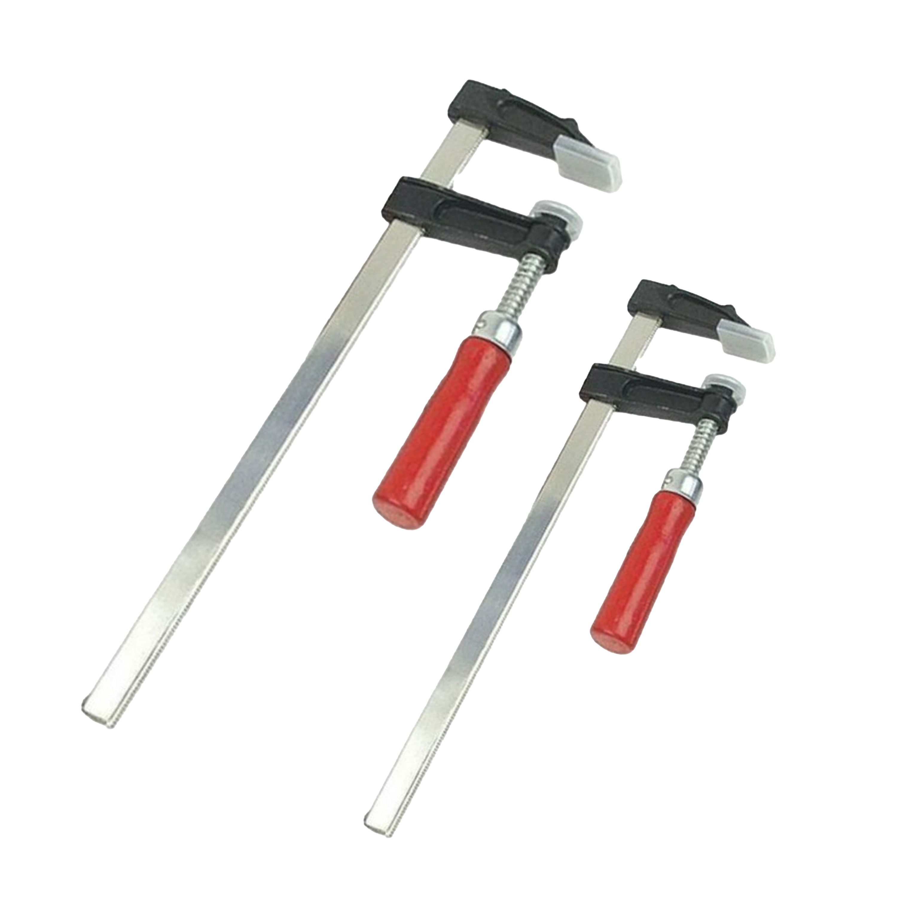 Snelspan lijmklemmen set - 2x - verzinkt staal - bereik 200 en 300 mm - lijmtang -