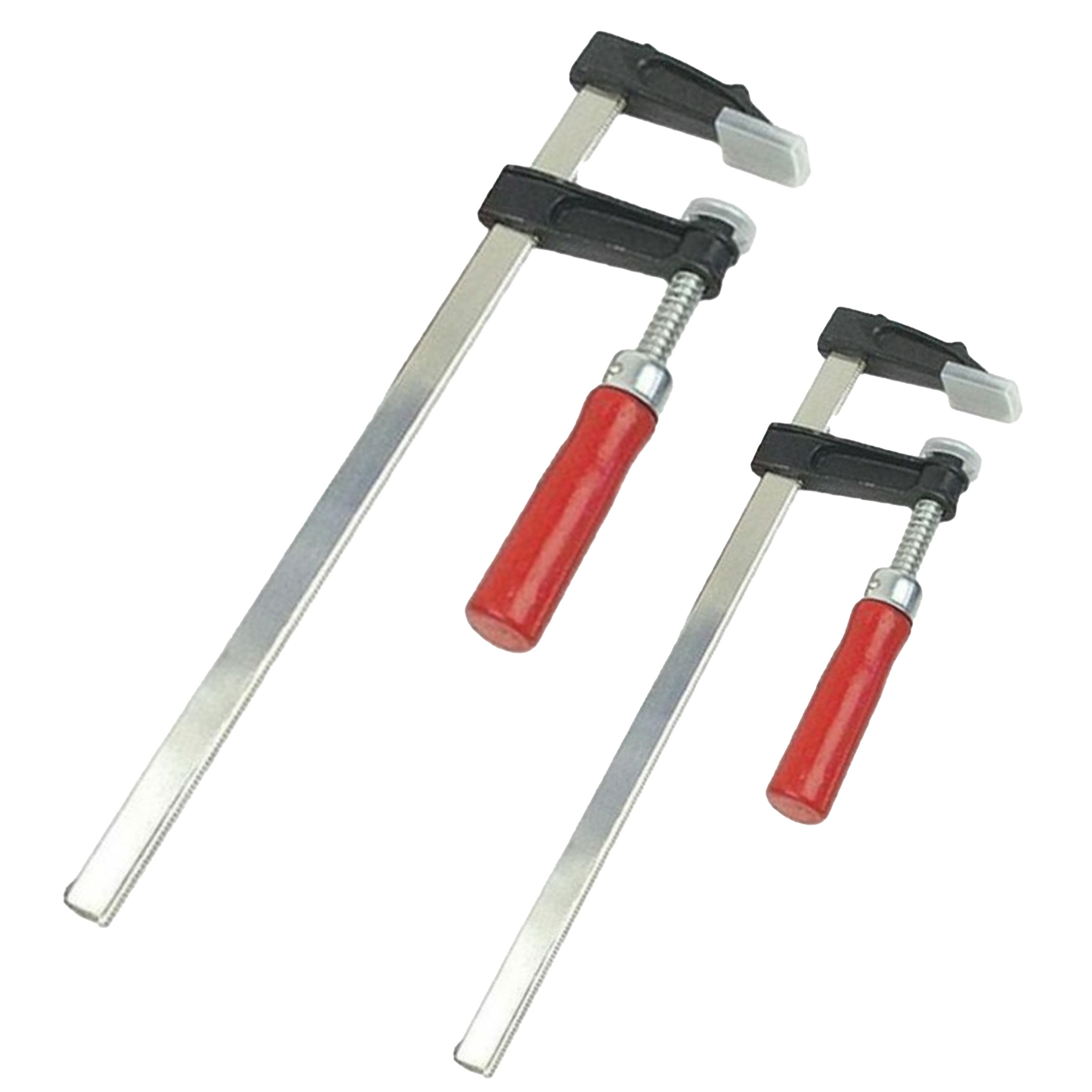 Snelspan lijmklemmen set - 4x - verzinkt staal - bereik 250 en 300 mm - lijmtang -