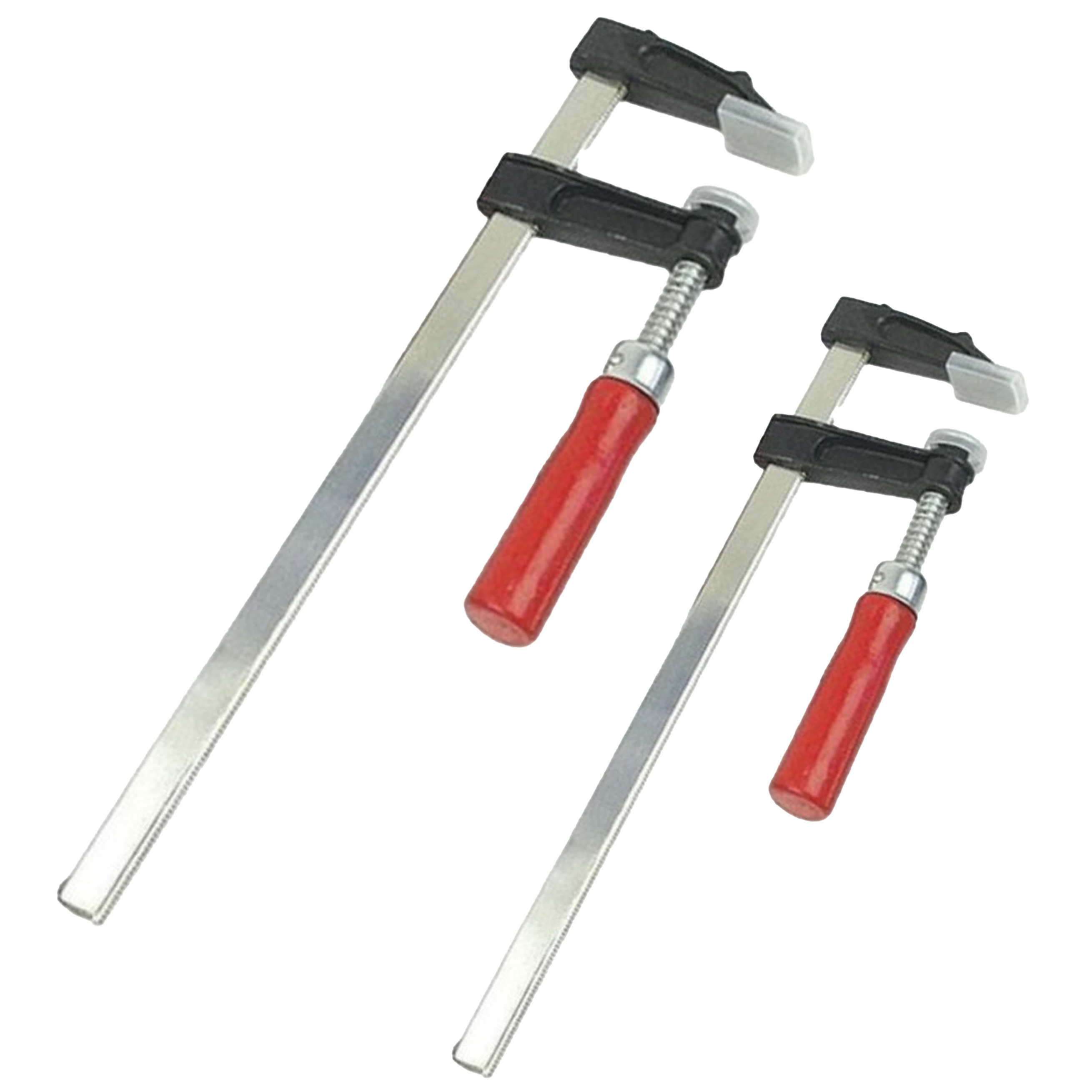 Snelspan lijmklemmen set - 2x - verzinkt staal - bereik 250 en 300 mm - lijmtang -