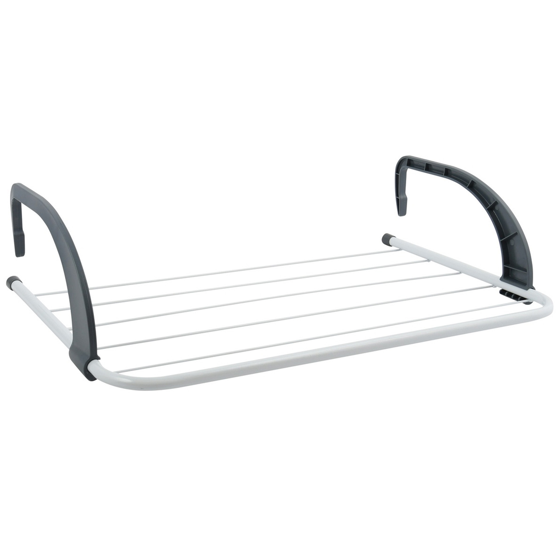 Inklapbaar klein wasgoedrekje/droogrek - 3 meter waslijn - Ophangbaar - 34 x 51 cm -
