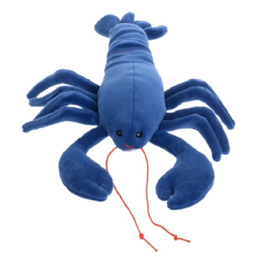 Bukowski pluche kreeft knuffeldier - blauw - lopend - 20 cm - luxe knuffels -