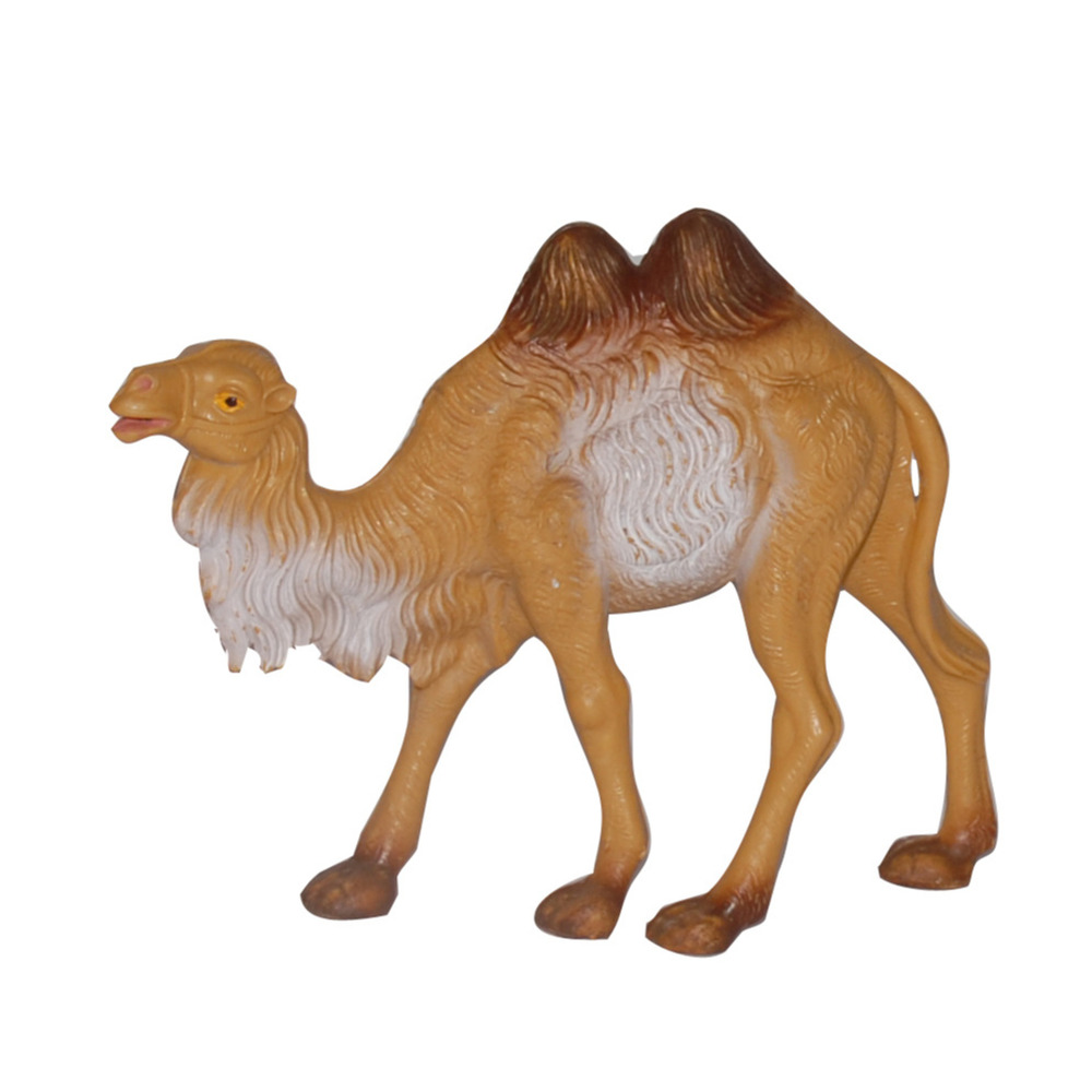 Kameel kerststal beeldje - 12 cm - kerststal figuren -