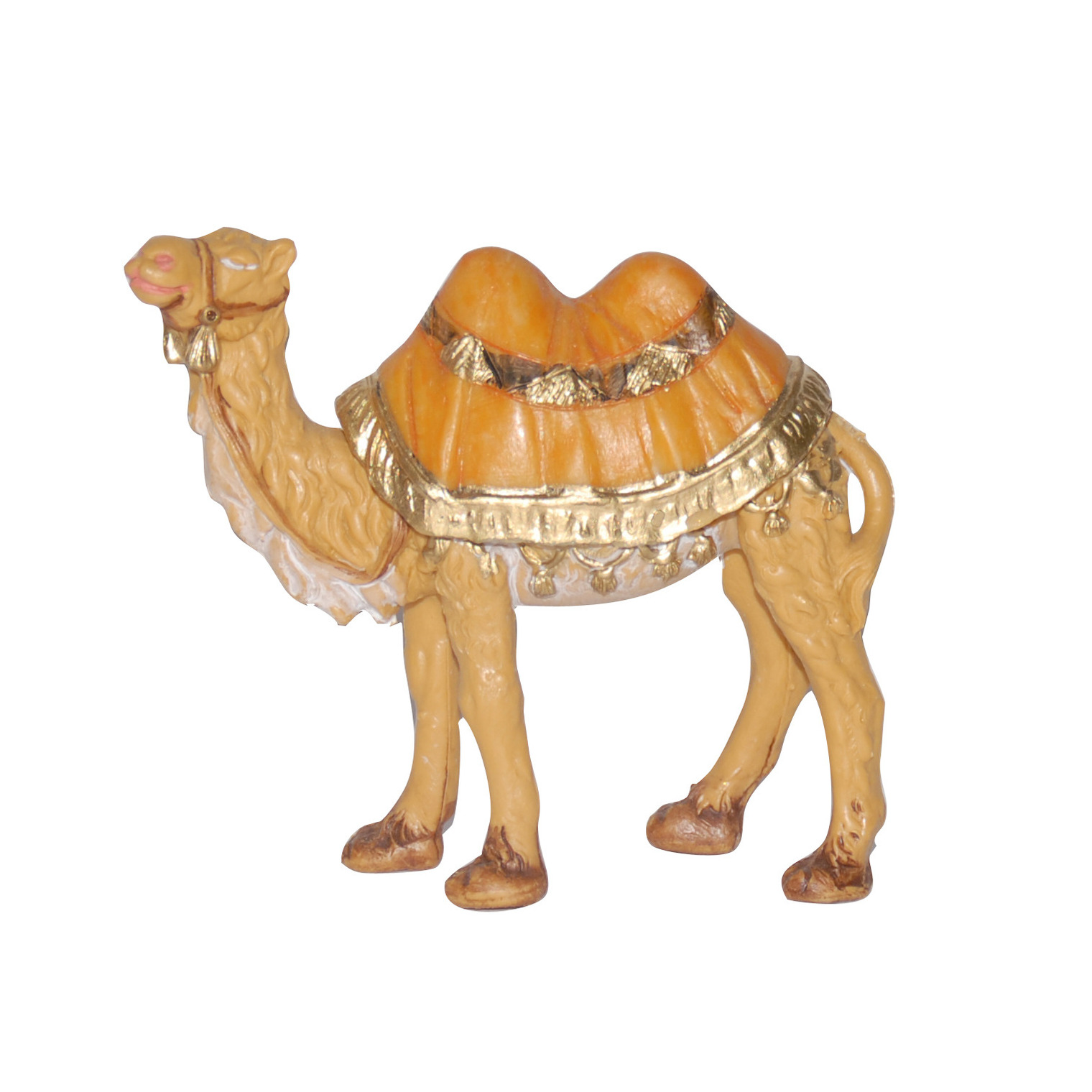 Kameel kerststal beeldje - 10 cm - kerststal dieren figuren -