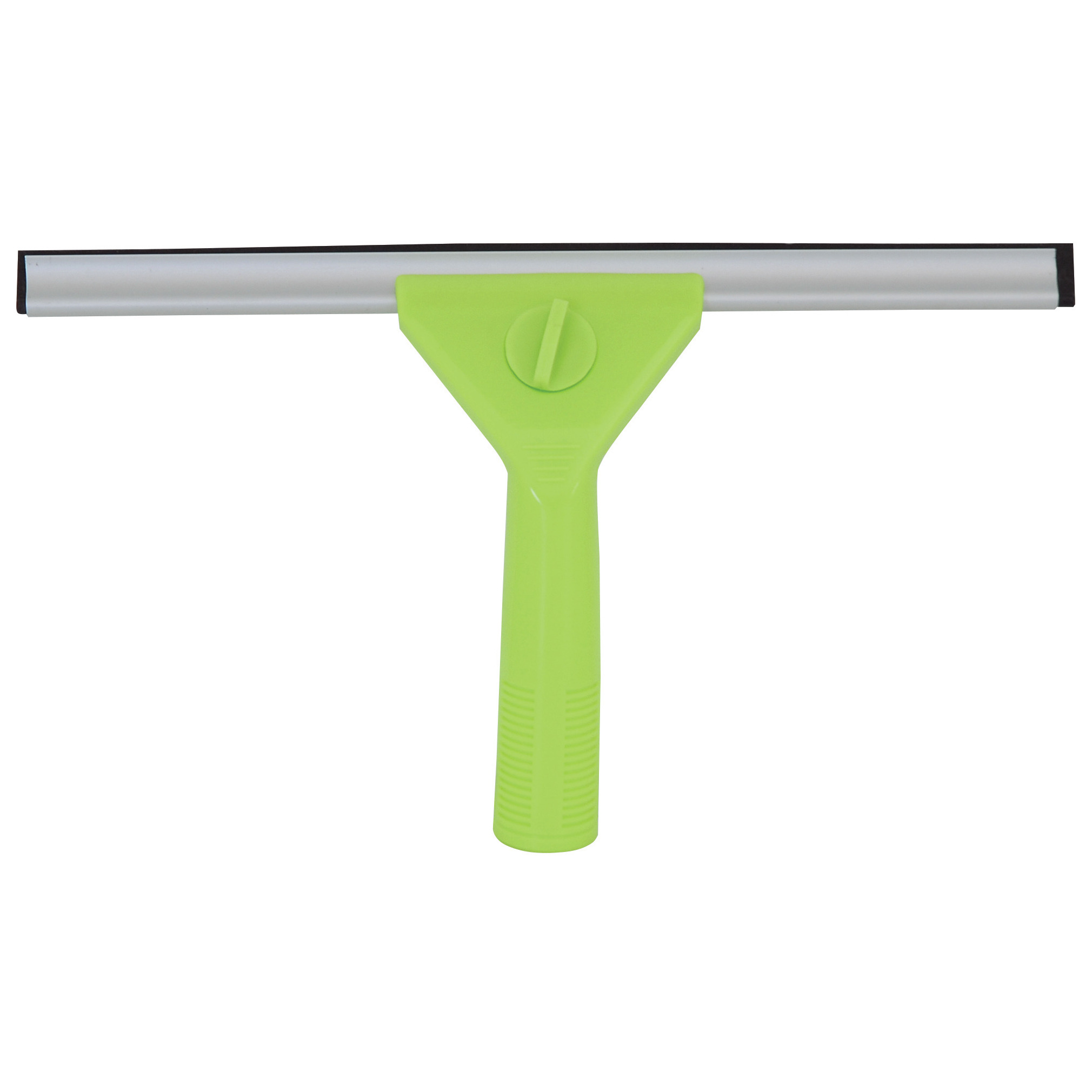 Raamwisser/raamtrekker - kunststof handvat - limegroen - 35 cm breed -