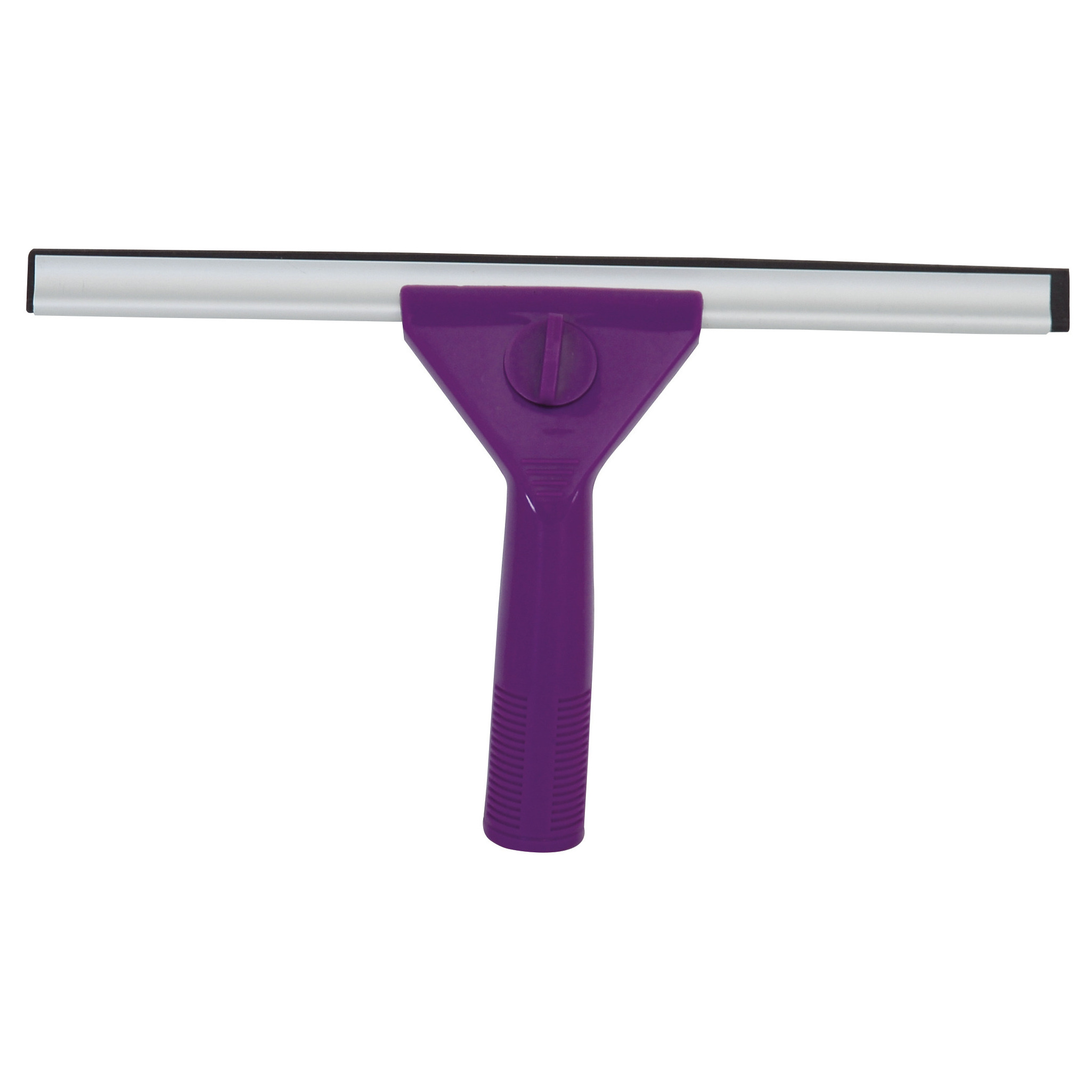 Raamwisser/raamtrekker - kunststof handvat - paars - 40 cm breed -
