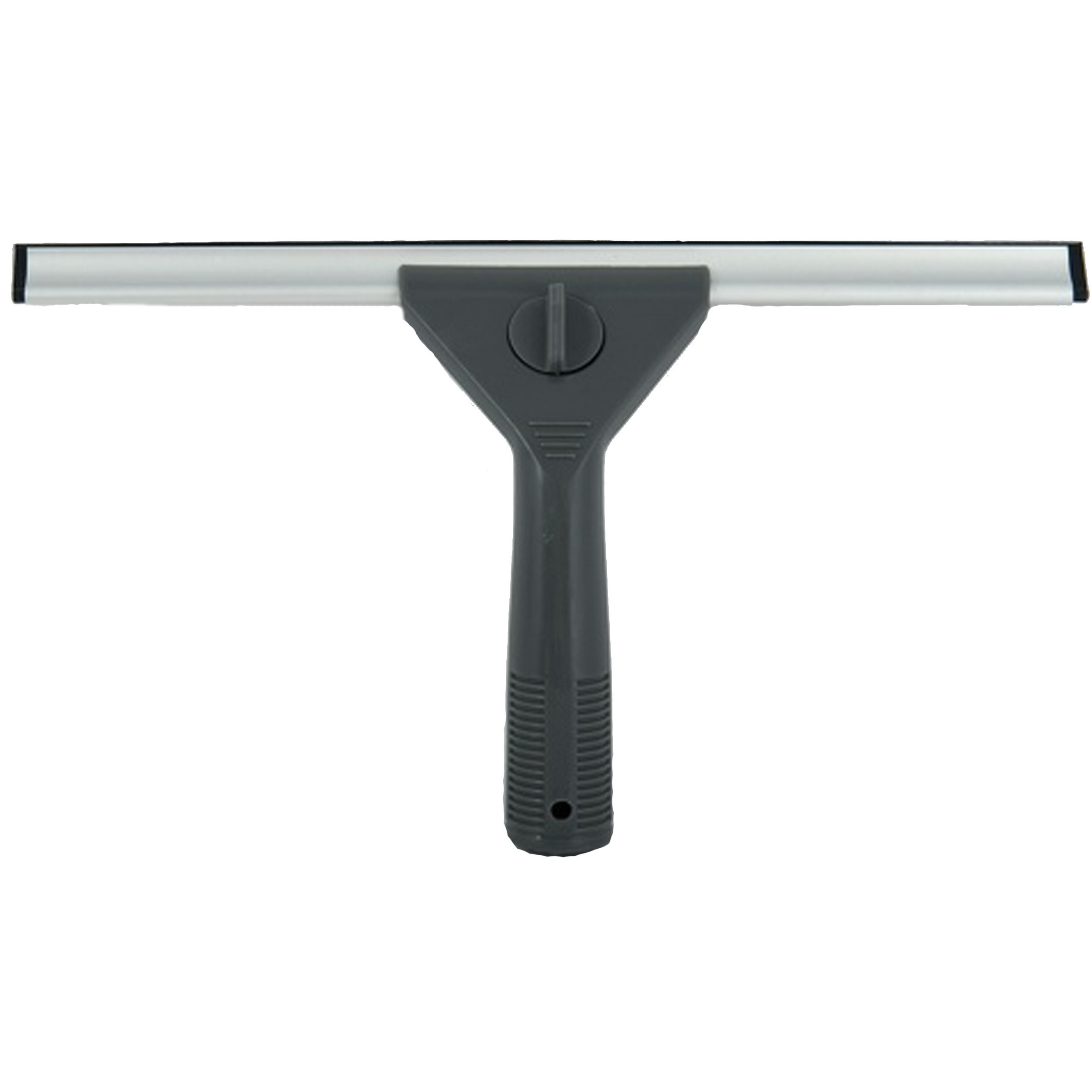 Raamwisser/raamtrekker - kunststof handvat - donkergrijs - 24 cm breed -