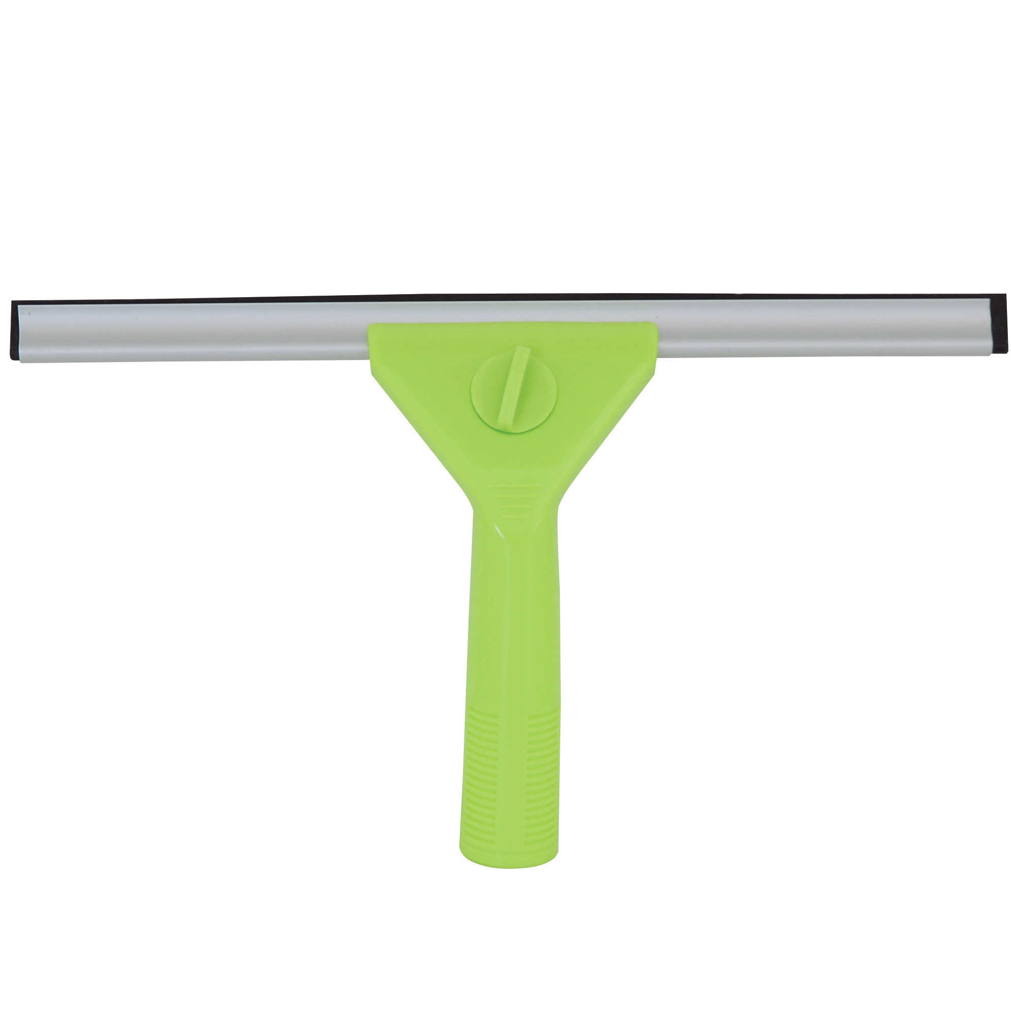 Raamwisser/raamtrekker - kunststof handvat - limegroen - 40 cm breed -