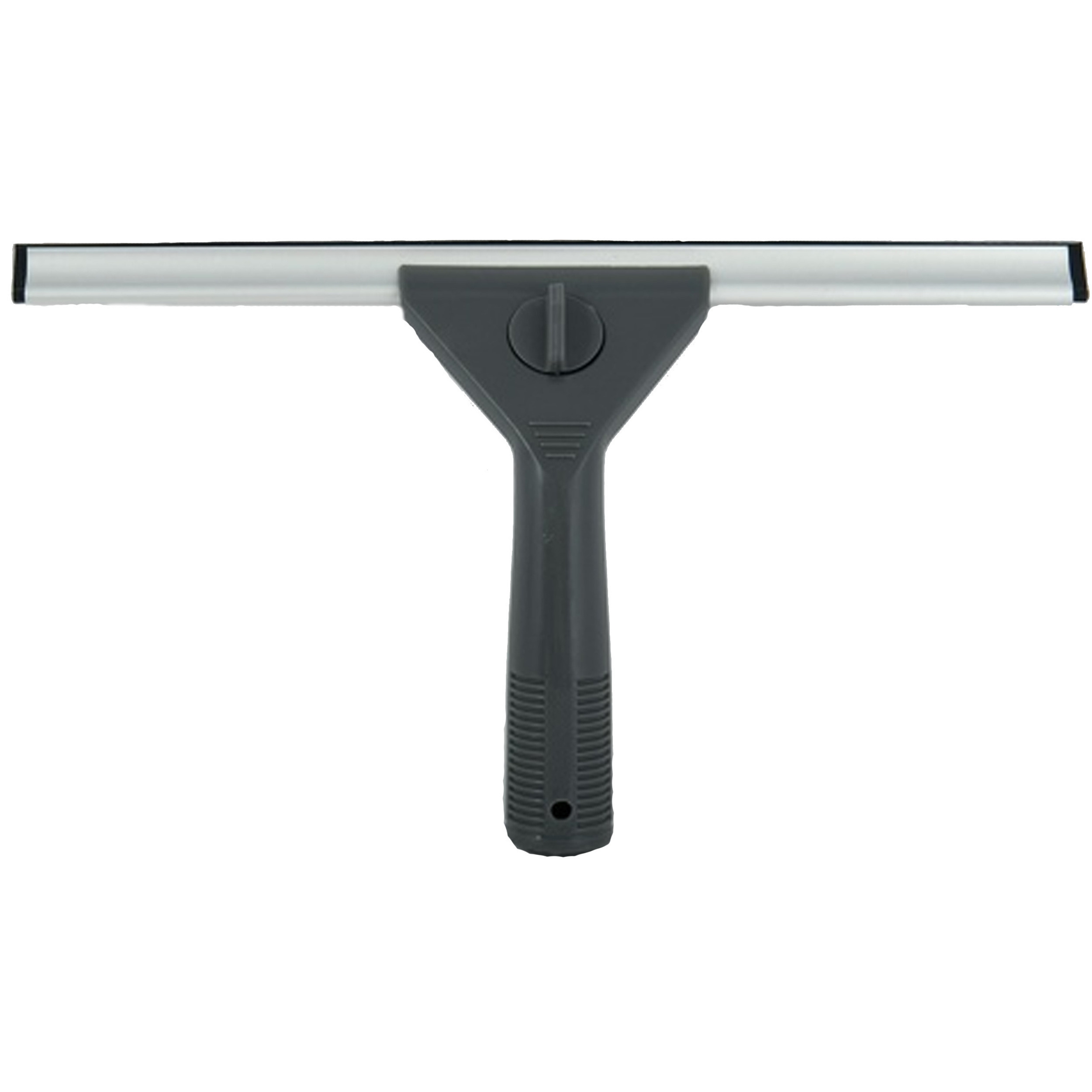 Raamwisser/raamtrekker - kunststof handvat - donkergrijs - 30 cm breed -