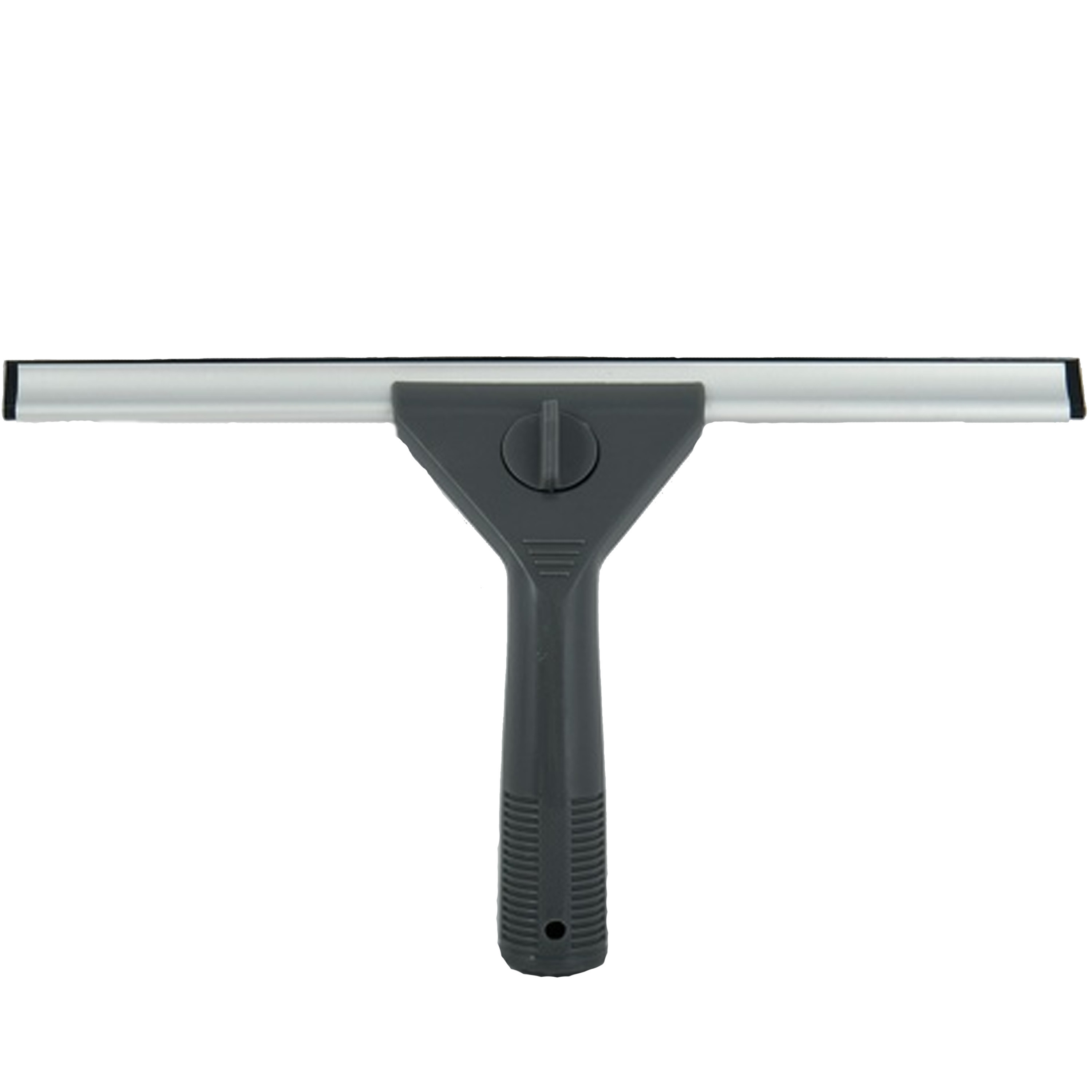 Raamwisser/raamtrekker - kunststof handvat - donkergrijs - 35 cm breed -