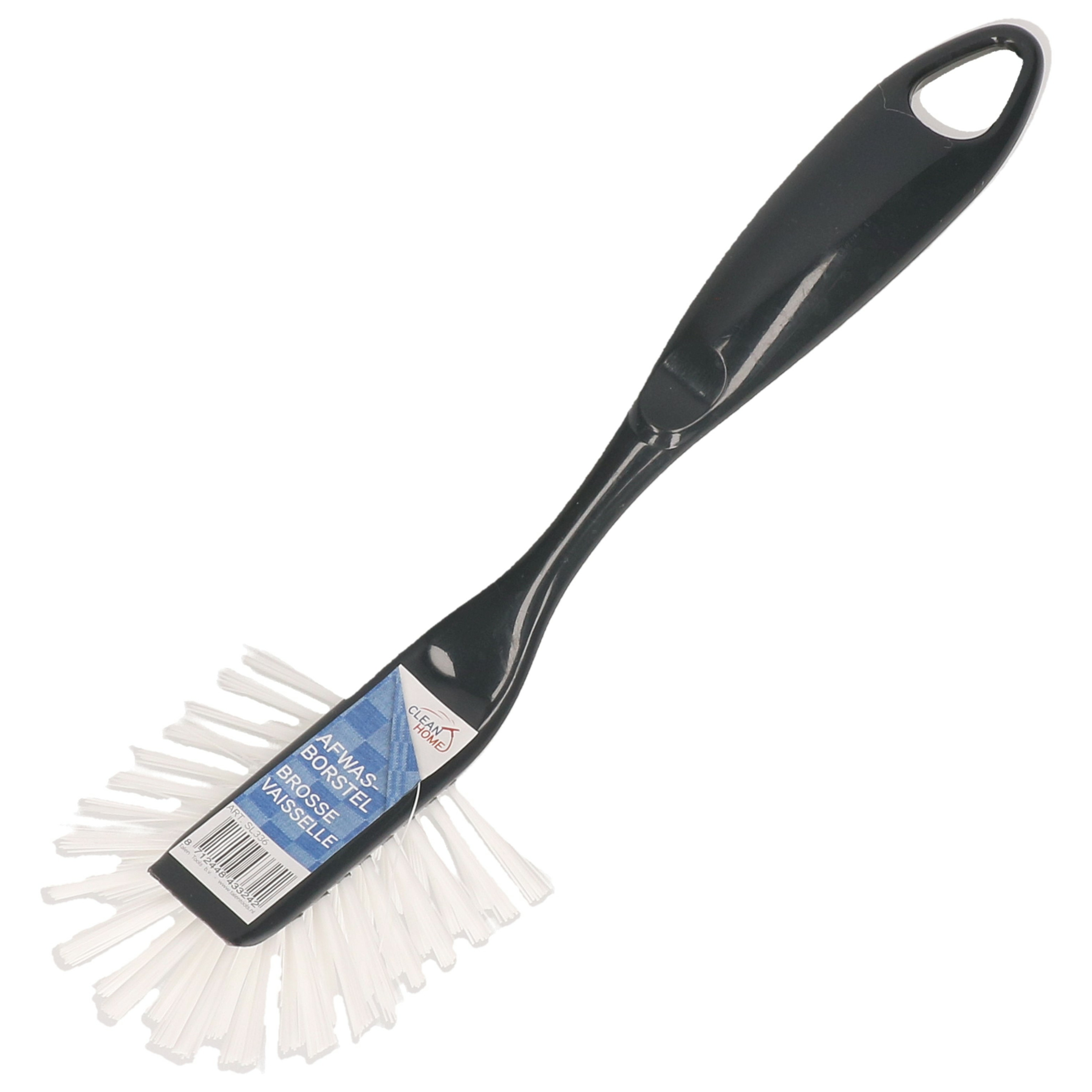 Basic Afwasborstel antraciet - 26 cm - afwassen - borstels -