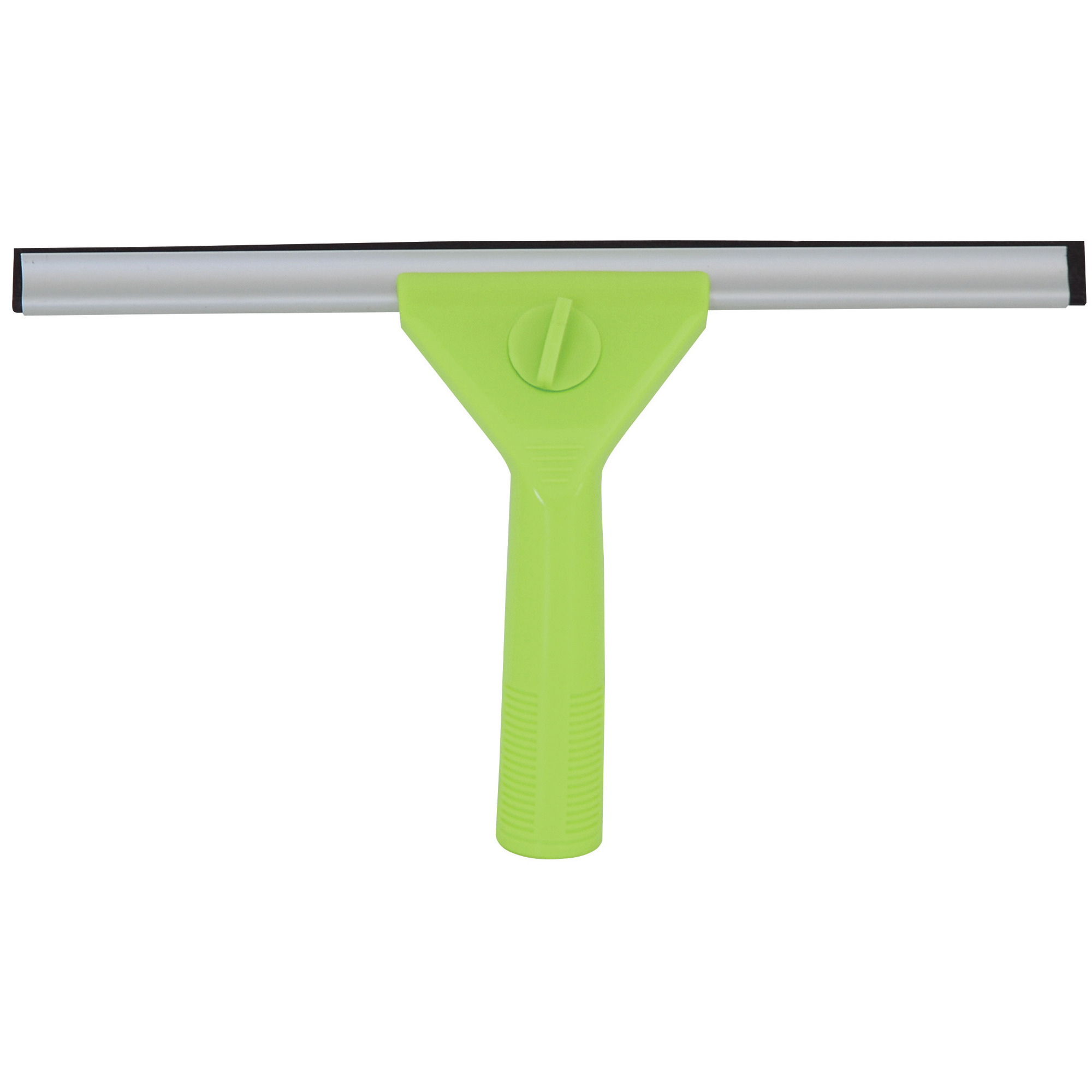 Raamwisser/raamtrekker - kunststof handvat - limegroen - 24 cm breed -