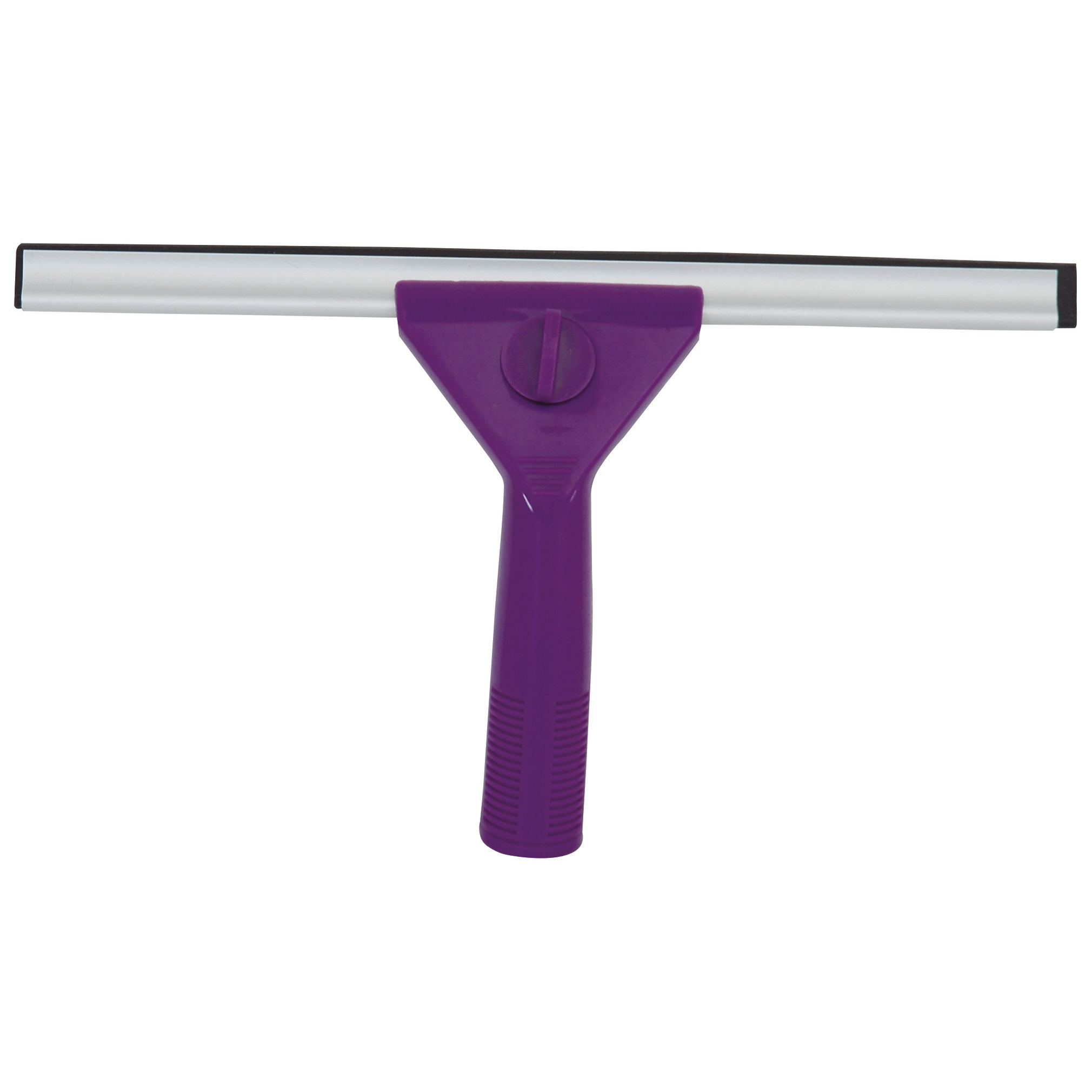 Raamwisser/raamtrekker - kunststof handvat - paars - 35 cm breed -