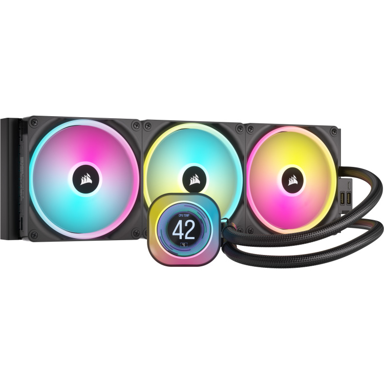 Corsair iCUE LINK H170i LCD Liquid CPU Cooler waterkoeling