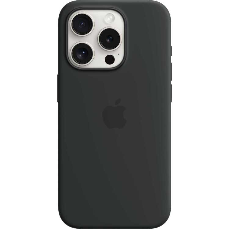 Apple Siliconenhoesje met MagSafe voor iPhone 15 Pro telefoonhoesje