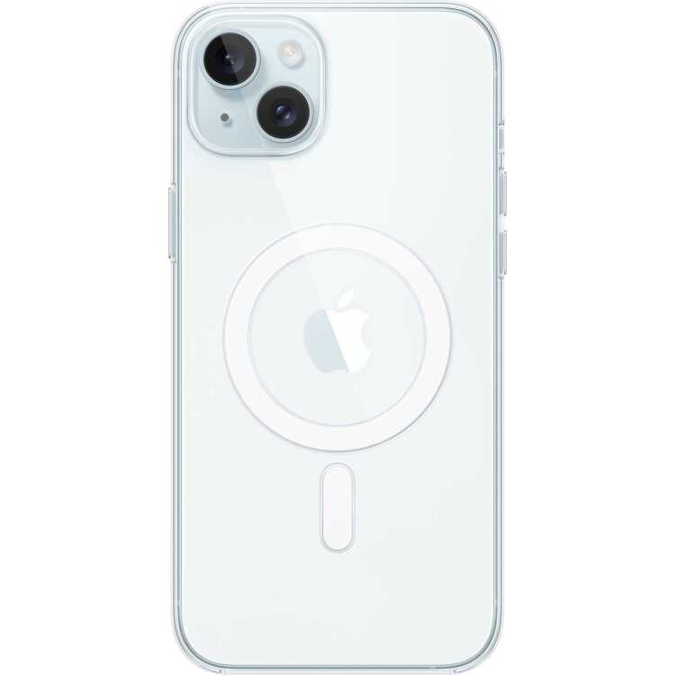 Apple Doorzichtig hoesje met MagSafe voor iPhone 15 Plus telefoonhoesje