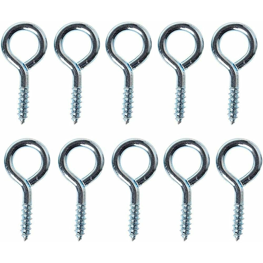 Deltafix Schroefogen - 16x - verzinkt metaal - 12 x 4 mm - ijzerwaren -