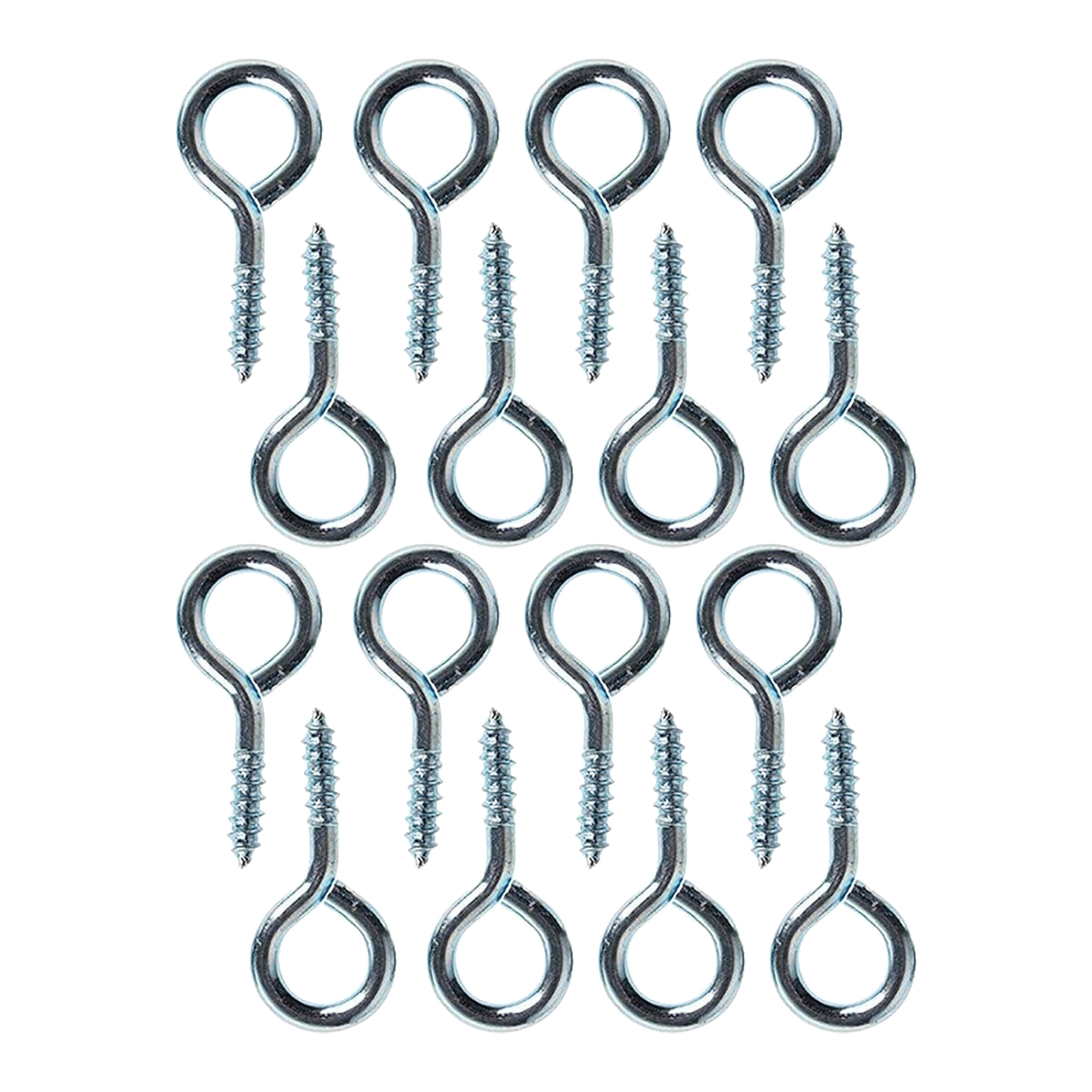 Deltafix Schroefogen - 32x - verzinkt metaal - 12 x 4 mm - ijzerwaren -