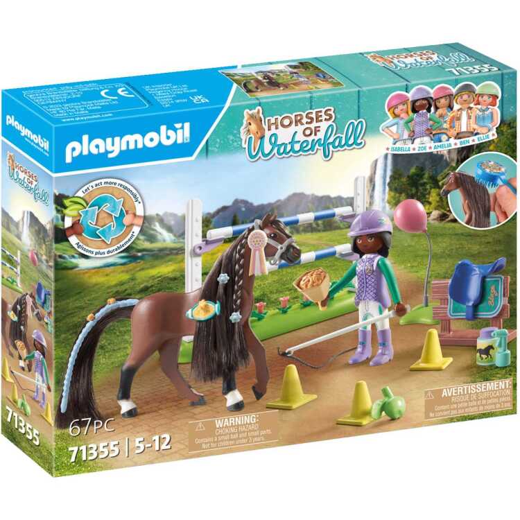 PLAYMOBIL Horses of Waterfall - Zoe en Blaze speelset constructiespeelgoed 71355