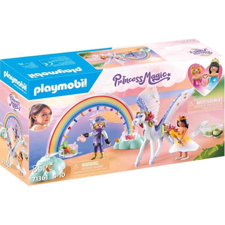 PLAYMOBIL Princess Magic - Pegasus met Regenboog constructiespeelgoed 71361
