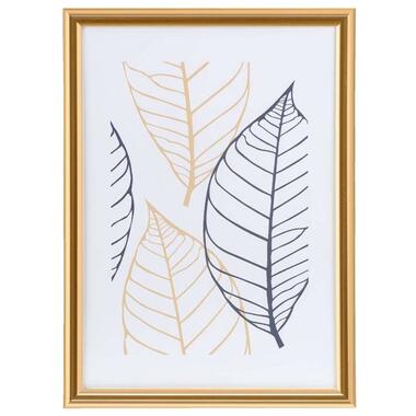 Fotolijst Easy Frame - goudkleur - 13x18 cm - Leen Bakker