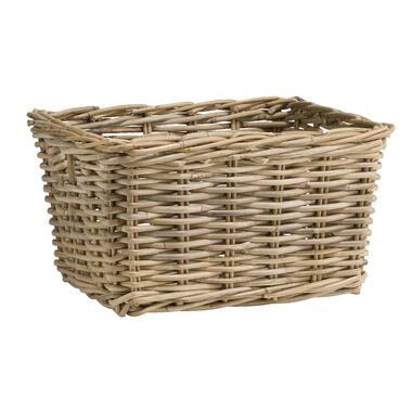 Lademand Pien - rotan/bruin - 43x33x25 cm - Leen Bakker