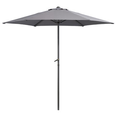 Le Sud parasol Blanca - antraciet - Ø250 cm - Leen Bakker