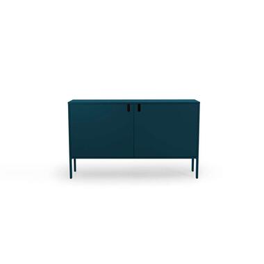 Tenzo dressoir Uno 2-deurs - petrol - 89x148x40 cm - Leen Bakker