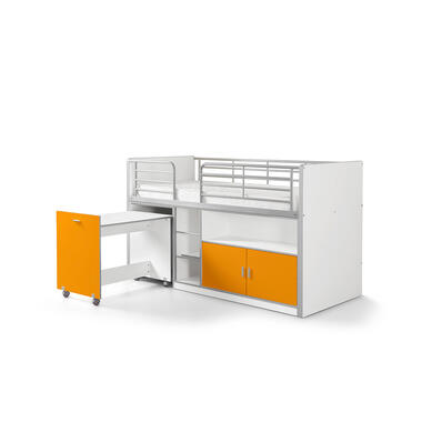 Vipack halfhoogslaper Bonny - oranje - 121x96x207 cm - Leen Bakker