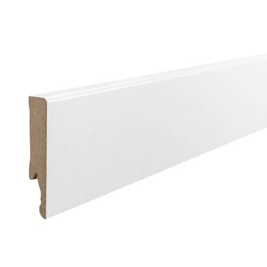 MDF plint - wit recht - 240x1,4x7,5 cm - Leen Bakker