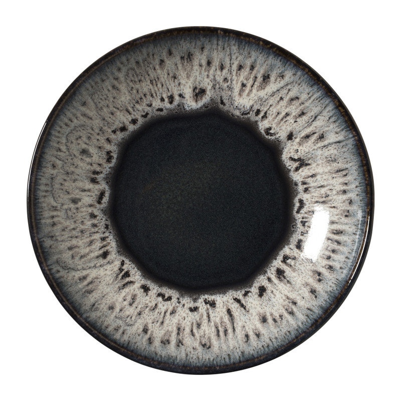 Diep bord rio - blauw/grijs - ø22x4.5 cm