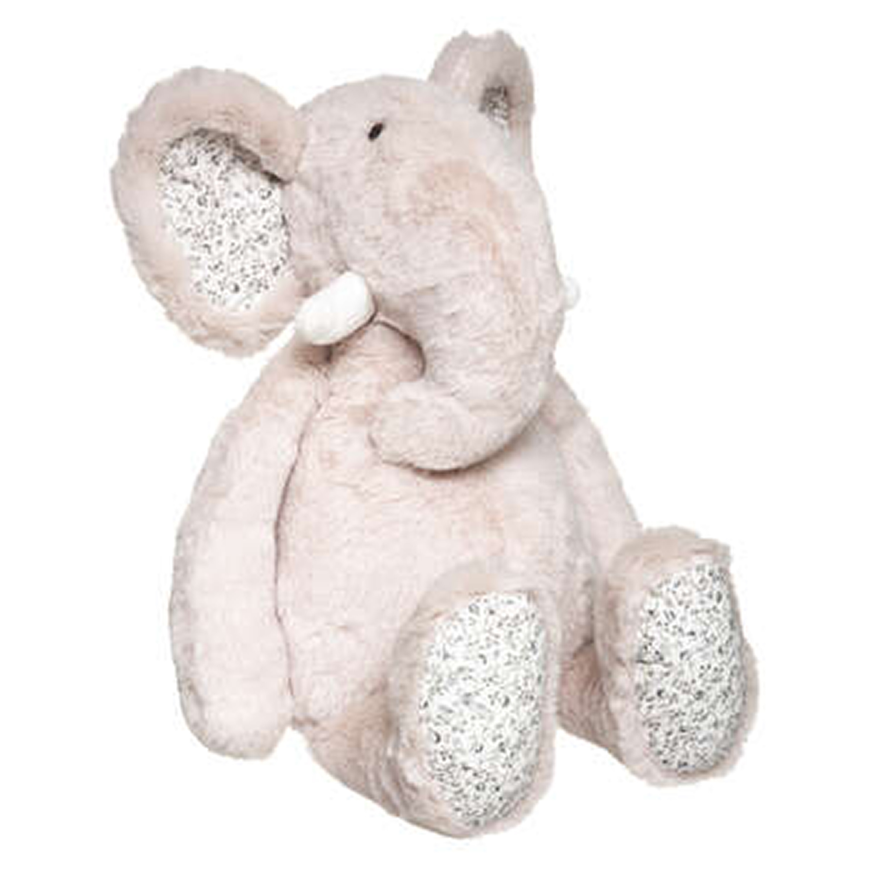 Pluche knuffel dier beige olifant 45 cm -