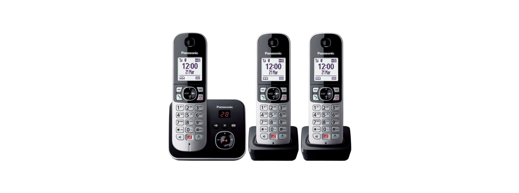 Panasonic KX-TG6863NLB Huistelefoon