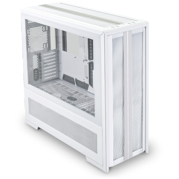 Lian Li V3000 Plus White GGF Edition big tower behuizing 2x USB-A | 1x USB-C | RGB | Tempered Glass