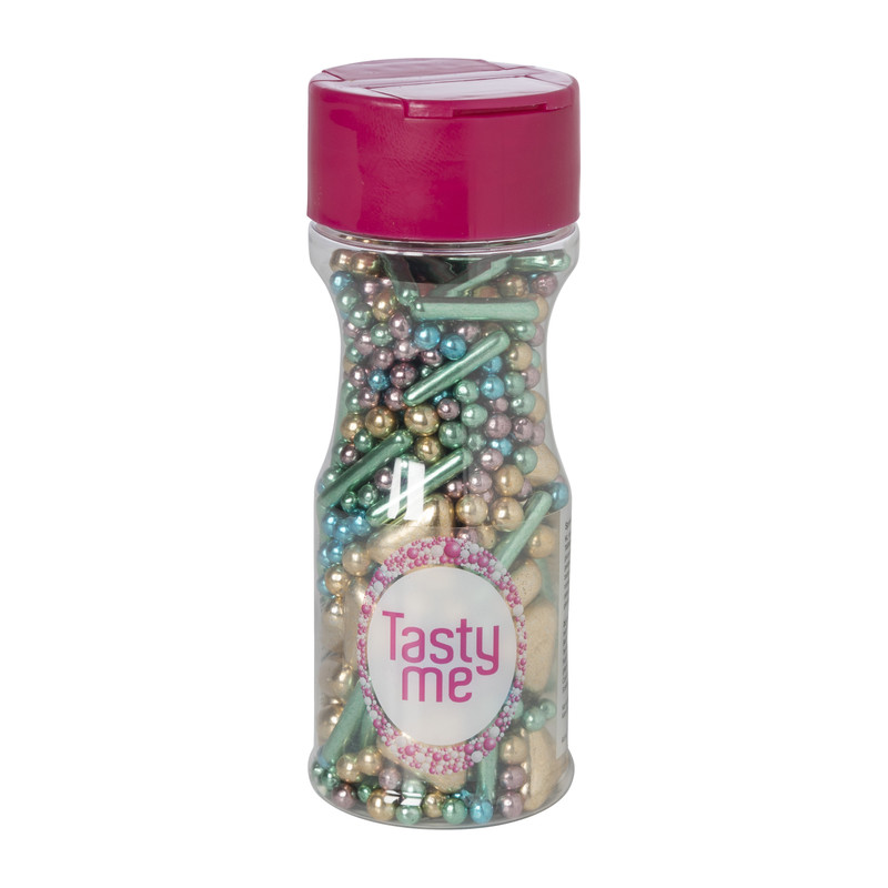 Tasty Me sprinkles - Metallic madness - 70 gram