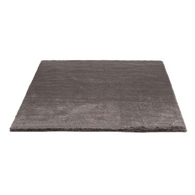 Vloerkleed Teddy - taupe - 160x230 cm - Leen Bakker